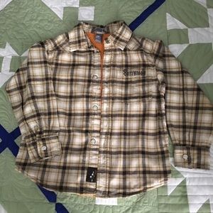Boys flannel shirt